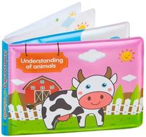 Книжки BabyOno Bocioland Squeaky Bath Book BL010, многоцветный