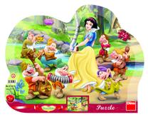Dėlionė Dino Disney Snow White 31123, 31 cm x 23 cm, 25 vnt., balta sp.