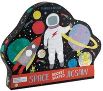 Dėlionė Space Rocket, 55 cm x 35 cm, 80 vnt., įvairių spalvų