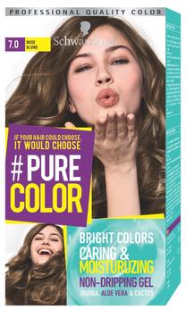 Matu krāsa Schwarzkopf Pure Color, nude blond krās., Nude Blond 7.0, 142.00000000000003 ml