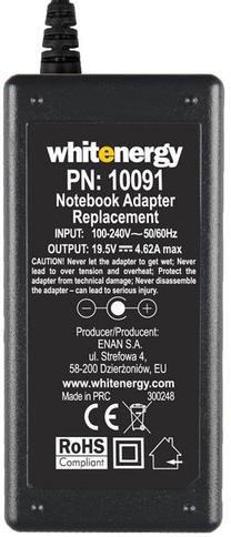 Adapteris Whitenergy, 90 W, 100 - 24050 V