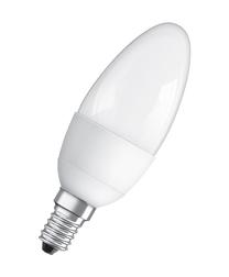 Lemputė Osram LED, B35, 2700 °K, E14, 5.7 W, 470 lm, 2 vnt.