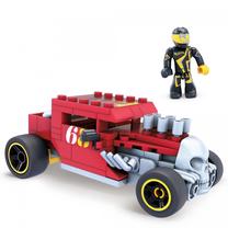 Конструктор Mattel Hot Wheels Mega Construx GVM29 Bone Shaker 10603815, 904 шт., красный цв.