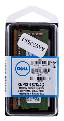 Operatyvioji atmintis (RAM) Dell AA937597, DDR4 (SO-DIMM), 4 GB, 3200 MHz