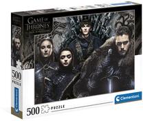 Dėlionė Clementoni Game Of Thrones 35091, 36 cm x 49 cm, 500 vnt., įvairių spalvų