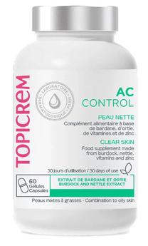 Maisto papildas Topicrem AC Control Clear Skin, 152 g, 60 vnt.