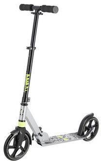 Детский самокат Nils Extreme HM210, черный цв./серый цв.