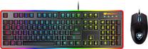 Laidinis klaviatūros ir pelės komplektas Cougar DeathFire Deathfire EX Gaming Gear Combo Hybrid Mechnical, EN, juoda sp.