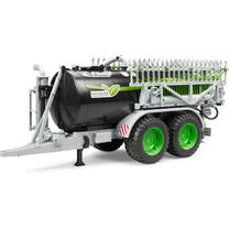 Игрушечный прицеп Bruder Fliegl Jumbo Line Plus 02036, 1:16, черный цв./зеленый цв./серый цв.