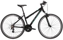 Велосипед гибридный Kross Evado 2.0 Lady, 28 ″, M рама, черный цв./мятный (mint) цв.