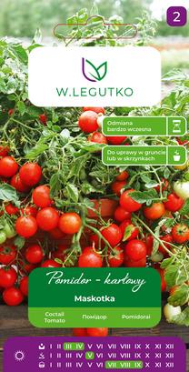 Sėklos, pomidorai MASKOTKA, 0.5 g