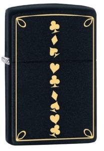 Šķiltava Zippo Lighter 218MP400068, melna krās.