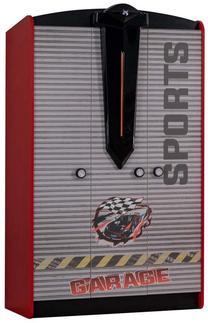 Spinta Kalune Design Sport 3K, raudona sp., 60 cm x 124 cm x 208 cm