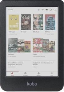 E-raamatu luger Rakuten Kobo Clara Colour, 16 GB, must v., 6"