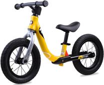 Balansinis dviratis Royalbaby Run Knight, juoda sp./geltona sp., 11"