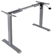 Galda kājas Home4you Ergo Optimal, 71 - 116 cm, pelēka krās.