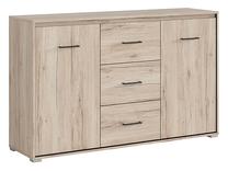Komoda Ronse S399-KOM2D3S-DSAJ/SZW, ąžuolo sp., 90 cm x 144.5 cm x 40.5 cm