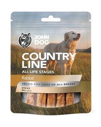 Gardums suņiem John Dog Country Line Rabbit, truša gaļa, 0.07 kg