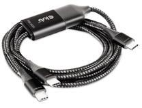 Kabelis Club 3D CAC-1527 USB Type-C, USB Type-C, 1.83 m, melna krās.