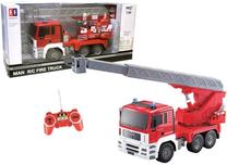 Radiovadāma ugunsdzēsēju automašīna ATA RC Double Eagle Man DO-E517G, 1:20, balta krās./sarkana krās.