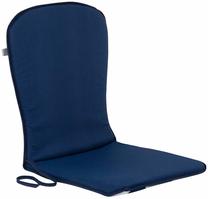Lauko kėdės pagalvėlė Patio Sam D001-41PB / C00-21PB, mėlyna sp./balta sp., 74 x 38 cm