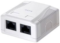 Equip UTP Data Box 2 Port Unshielded CAT6