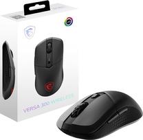Bezvadu spēļu pele MSI Versa 300, bluetooth / usb / 2.4ghz, melna krās.