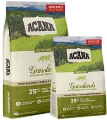 Sausā kaķu barība Acana Grasslands, vistas gaļa/tītara gaļa/pīles gaļa, 0.34 kg