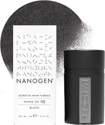 Пудра для волос Nanogen Keratin Hair Fibres 03 Black, 15 г