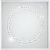 Valgusti lagi Candellux Lux 10-64462, LED, 4000 °K, 1 x 16 W, valge v. / valge v., 29 x 29 cm