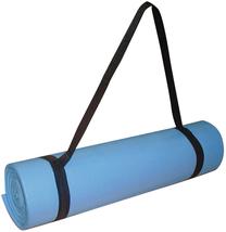Fitnesa un jogas paklājs Toorx MAT160, gaiši zila krās., 160 cm x 50 cm