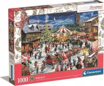 Dėlionė Clementoni The Christmas Fair 81505, 50 cm x 70 cm, 1000 vnt., įvairių spalvų