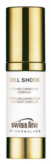Lūpu kopšanas līdzeklis Swiss Line Cell Shock, 15 ml, 35+