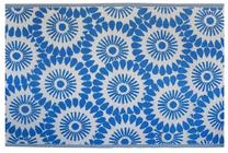 Ковер для открытых террас Cornflower, синий цв./белый цв., 180 см x 120 см