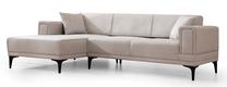 Kampinė sofa - lova Atelier Del Sofa Horizon, kreminė sp., kairinė, 250 x 140 cm x 77 cm