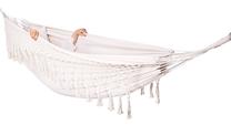 Šūpuļtīkls Springos Hammock 5907719406084, balta krās., 210 cm