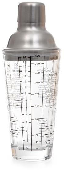 Bārmeņa dzērienu mikseris Homla Moi, caurspīdīga krās./sudraba krās., 0.4 l