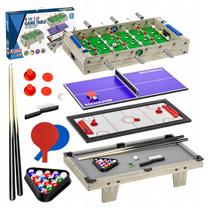 Мультиигровой стол 4 in 1, 69 см x 36 см