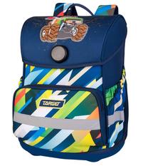 Mokyklinė kuprinė Target GT Twist Hot Road, mėlyna sp./įvairių spalvų, 37 cm x 29 cm x 24 cm