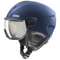 Slēpošanas ķivere Uvex Instinct Visor, zila krās., 60-62 cm