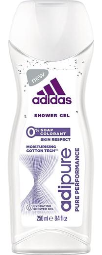 Kūno prausimosi želė Adidas, 250 ml
