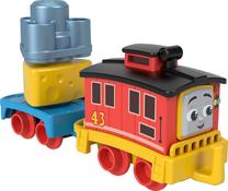 Игрушечный поезд Mattel Fisher Price Thomas & Friends, синий цв./красный цв./желтый цв.