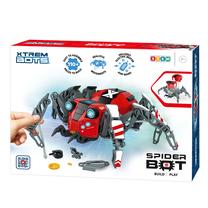 Радиоуправляемый робот паук Xtrem Bots Spider Bot, красный цв./серый цв.
