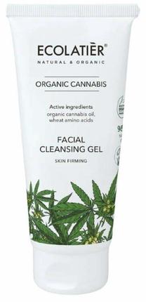 Valomoji veido želė Ecolatier Organic Cannabis, 100 ml