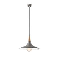 Lampa karināms Lamkur LM-1.M3, E27, 1 x 60 W, pelēka krās. / melna krās.
