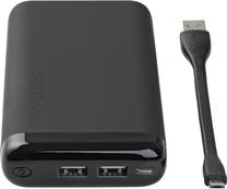 Lādētājs-akumulators (Power bank) Estuff, 15000 mAh, melna krās.