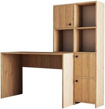 Rakstāmgalds ar skapi Kalune Design Silence 1995, 156.8 cm x 51.5 cm, 146.8 cm, ozola krās.