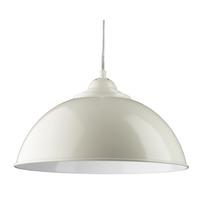 Šviestuvas kabinamas Searchlight Fusion 8140WH, E27, 1 x 10 W, balta sp. / balta sp.