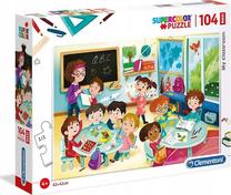 Dėlionė Clementoni My Classroom 683631, 42 cm x 62 cm, 104 vnt., įvairių spalvų
