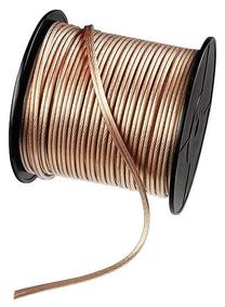 Kabelis Hama Speaker cable 2x1,5 mm², 200 m, caurspīdīga krās./bronzas krās.